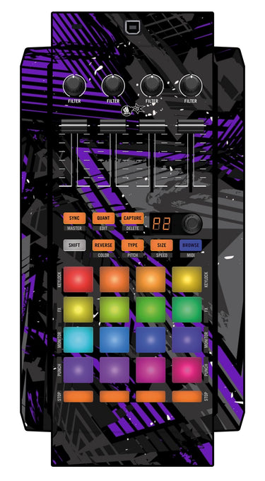 Native Instruments F1 Skin Ridge Purple